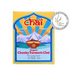 Organic Chunky Turmeric Chai Teabags