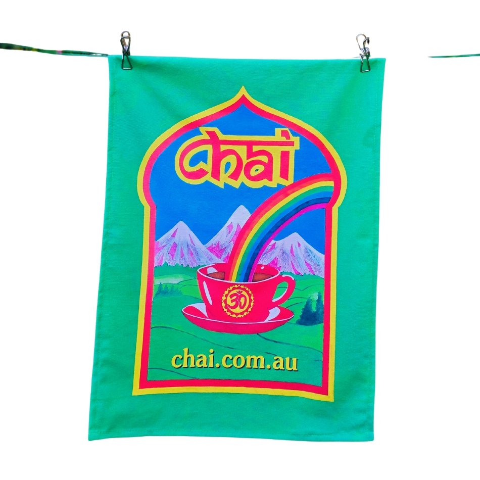 Rainbow Chai Tea Towel
