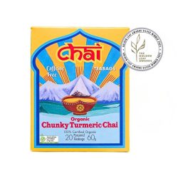 Organic Chunky Turmeric Chai Teabags